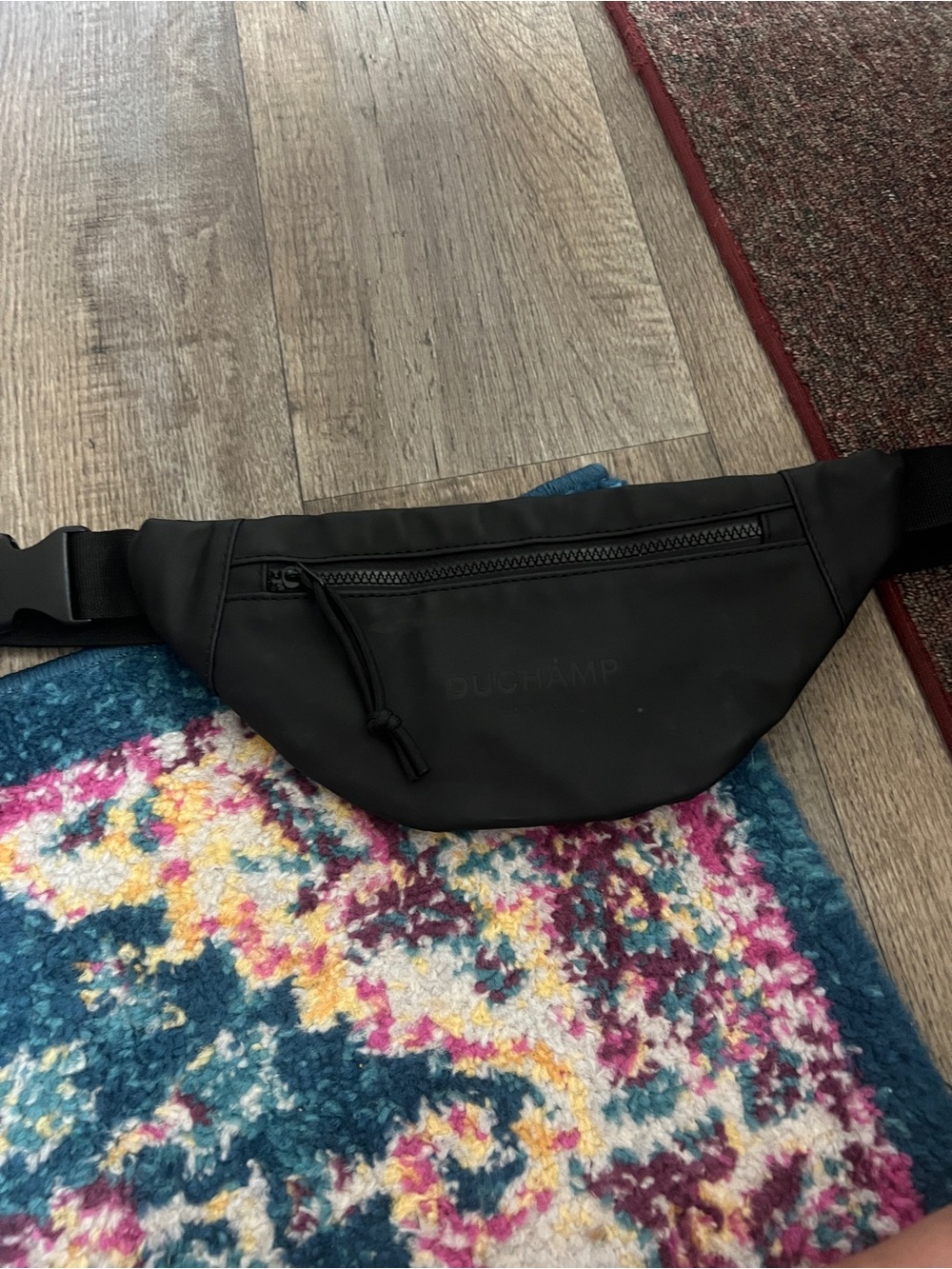 Duchamp Black Men’s Waist Pack
